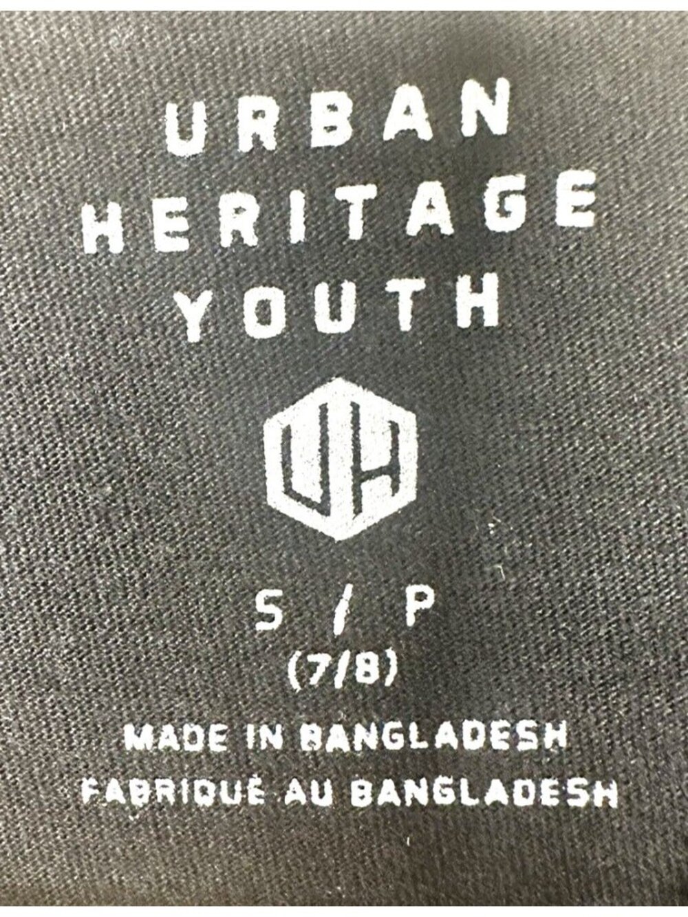 Urban Heritage Dab Like A Boss Graphic Shirt Boys S 7-8 Black Long Sleeve Youth - Picture 6 of 7